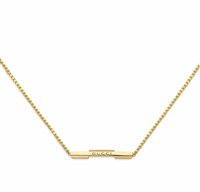 Collier Gucci Femme Link to love in Or jaune YBB66210800100U - YBB66210800100U